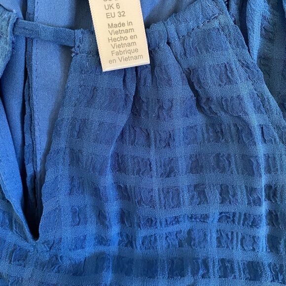 London Times Cobalt Blue Ari MIDI Size 2 NWT casual spring summer - Picture 12 of 12